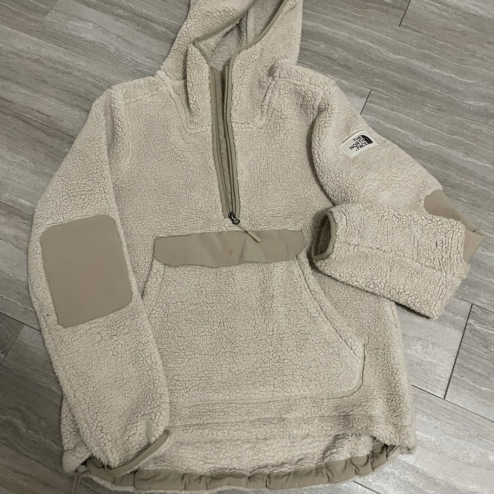 The North Face women’s teddy pullover hoodie